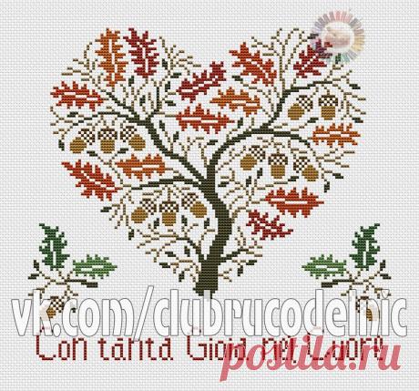 #Деревья
#Времена_года
#вышивка #схемы #рукоделие #handmade #хомячки #clubrucodelnic