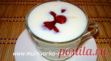 Молочный кисель в мультиварке