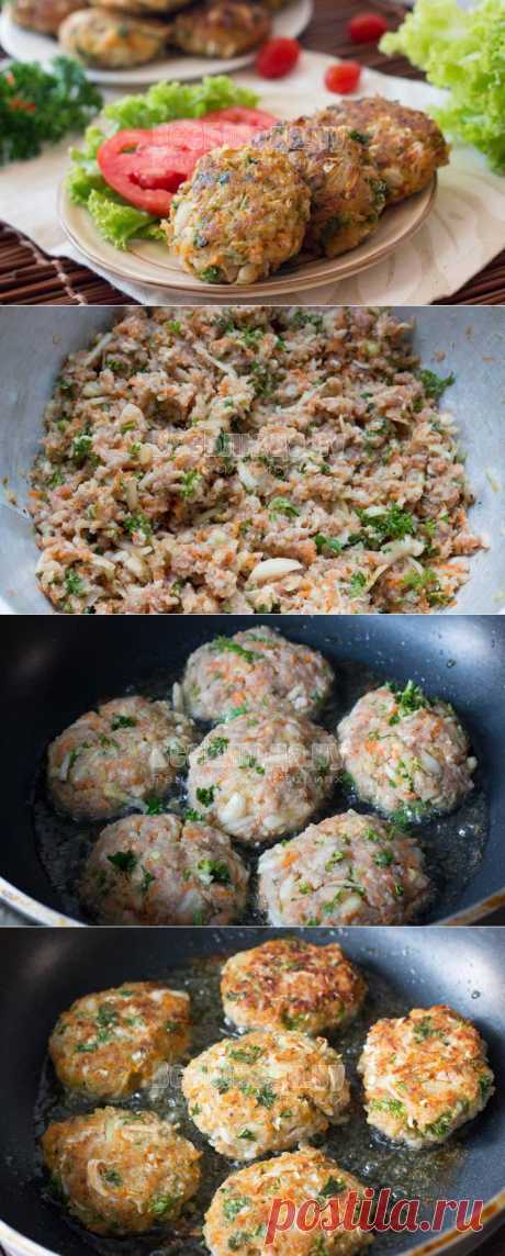 Экономные котлеты из фарша с картошкой и хлебом - рецепт с пошаговыми фото | Все Блюда