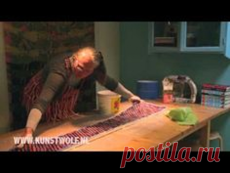 (1) В гостях у Дианы Нагорной. | Färga ull