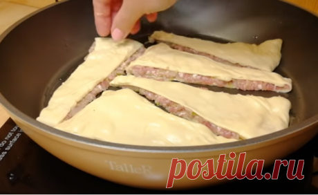 ОБАЛДЕННЫЙ ПЕРЕКУС ИЗ ФАРША НА СКОВОРОДЕ. СОЧНО, ВКУСНО, АППЕТИТНО Отличный перекус или ужин!