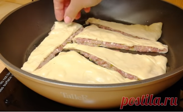 ОБАЛДЕННЫЙ ПЕРЕКУС ИЗ ФАРША НА СКОВОРОДЕ. СОЧНО, ВКУСНО, АППЕТИТНО Отличный перекус или ужин!
