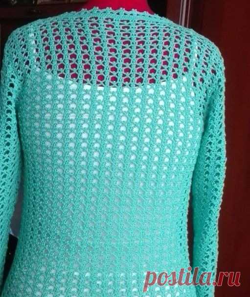 Lovely crochet blouse with free graphic - Crochet Works
