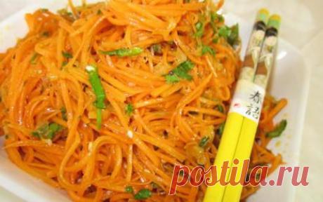 Морковка по-корейски - корейское блюдо? Решайте сами | Еда и кулинария