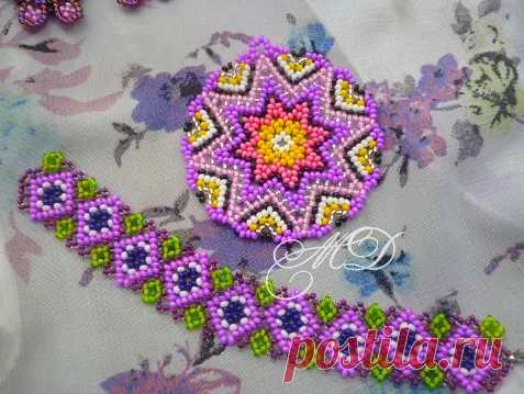 Браслеты и кулоны из бисера - Google+