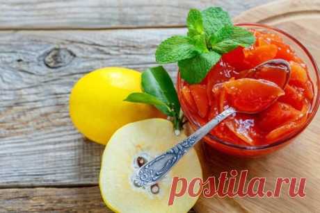 Варенье из айвы дольками — Домашняя кулинария