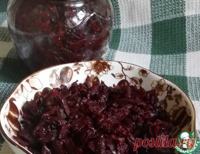 Свёкла по-старорусски – кулинарный рецепт