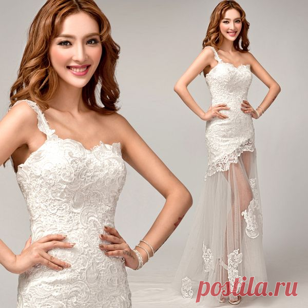 dress formal dress Picture - More Detailed Picture about 2015 White Perspective One Shoulder Long Evening Dress The Sweetheart Angel Style Short Front Long Back Backless Mermaid Dresses Picture in Evening Dresses from Jinhua SSYFashion E-Business CO.,LTD | Aliexpress.com | Alibaba Group