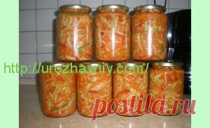Овощи по-корейски на зиму