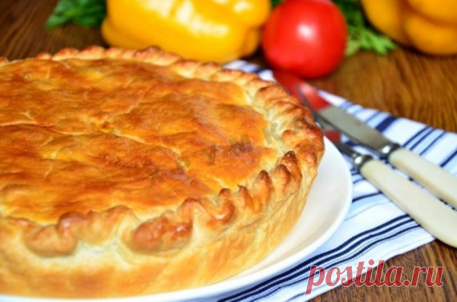 Диетический слоеный пирог «Вкусняшка»