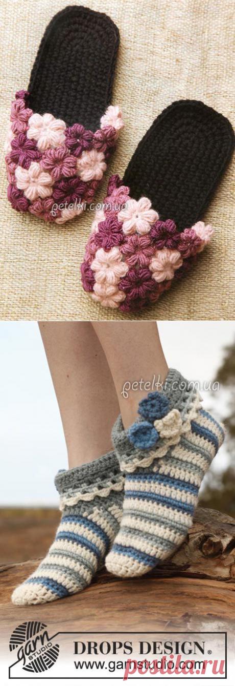 Вязаная обувь для ваших ножек с подробным описанием и схемами » Страница 2