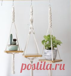 Фото из статьи: Макраме возвращается: тренд на узелковое плетение снова с нами