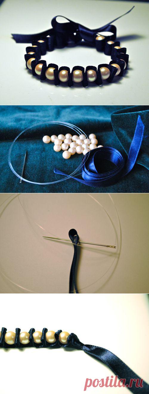 жемчужный браслет