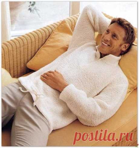 Мужской пуловер