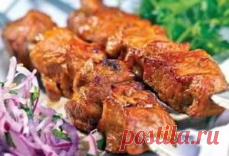 Шашлык в горчице