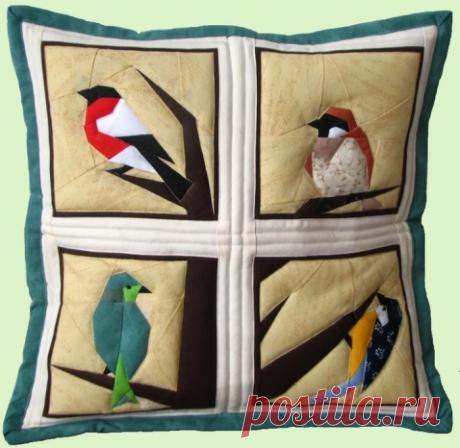 Лоскутные подушки