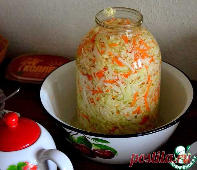 Самая простая и вкусная квашеная капуста