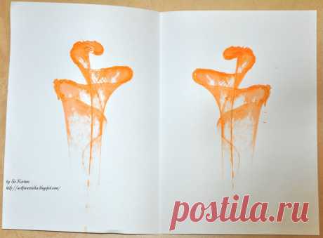 ЯРКАЯ ОТКРЫТОЧКА ...... И РИСУЕМ  НИТОЧКОЙ!Art Piramidka
