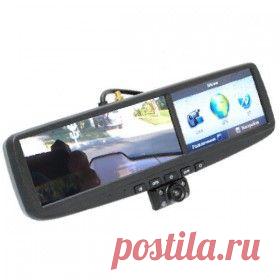 Купить Зеркало заднего вида AVS0461BM в Пензе, цена / Интернет-магазин "Vseinet.ru"
Автомобильное зеркало заднего вида AVS0461BM имеет встроенный монитор диагональю 4,3" с разрешением 480х272. Монитор находится в левой части зеркала и оптимально расположен для восприятия водителем. Крепление зеркала универсальное, установка производится поверх штатного на специальные фиксаторы.