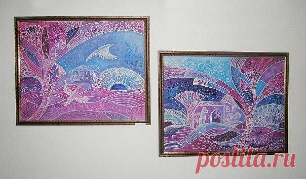 Батик Евгении Семенович | 3 фотографии