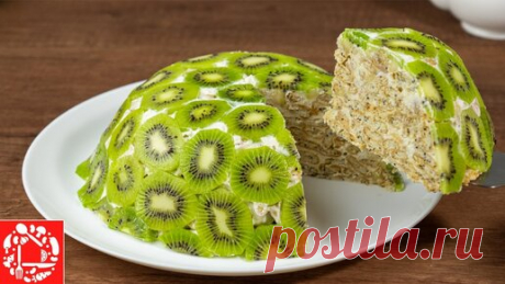 Сама не ожидала, что так вкусно получится! Торт без выпечки за 10 минут из того что было дома! | Готовим с Оксаной Пашко | Дзен