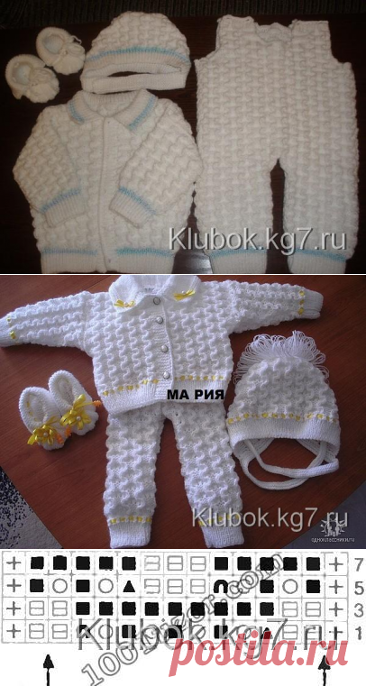 Узор для детского костюмчика. Автор МА РИЯ (Германия) | Клубок