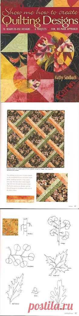 Show Me How to Create Quilting Designs.