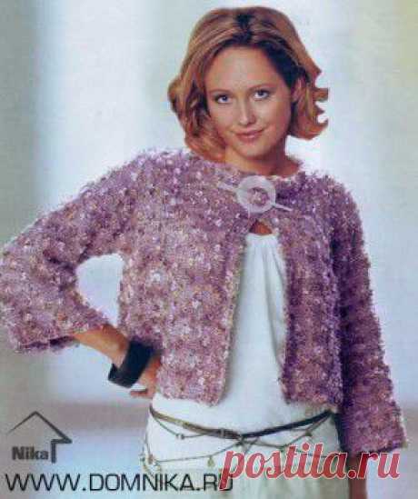 Жакеты » Вязание крючком и спицами схемы и модели