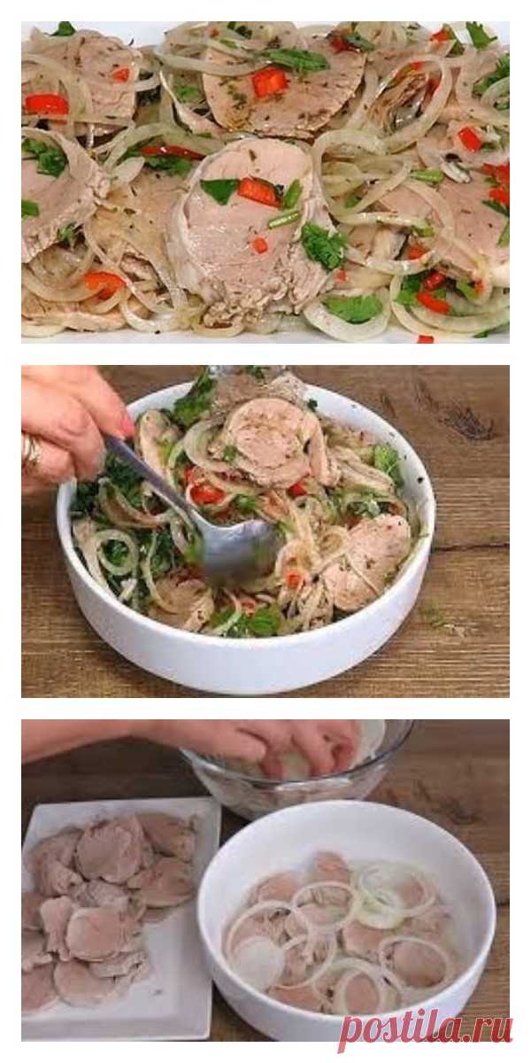 Невероятно ароматная мясная закуска «Холодный шашлык» - tolkovkysno.ru