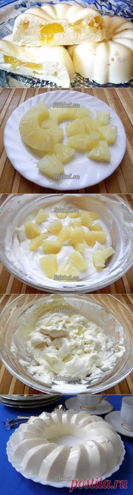 Бланманже творожное