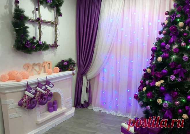 Новогодний фальш-камин из коробки — DIYIdeas