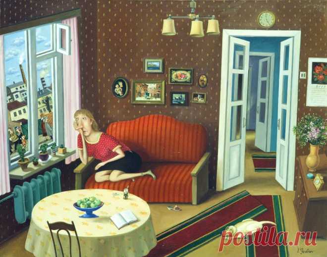 Скромное обаяние картин Валентина Губарева