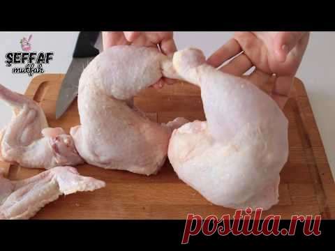 BİR TAVUKTAN 3 AYRI YEMEK‼️ Tavuğu Parçalayarak Ev Ekonomisine Katkıda Bulunun 👍🏻