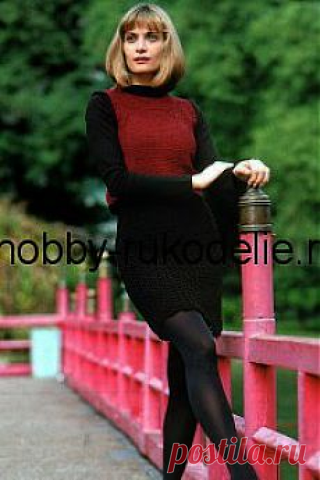 Хобби (рукоделие своими руками): вышивка, вязание » Архив блога » Вязание крючком по схеме комплекта – жилет и юбка