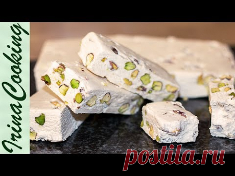 Восточные Сладости 🍬  НУГА с Орехами в Домашних Условиях