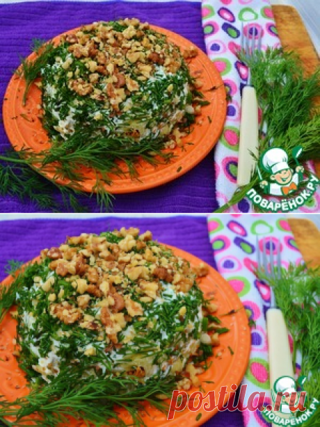 Картофельный салат с печенью - кулинарный рецепт