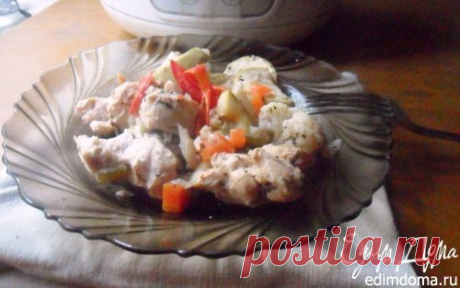 Курица с овощами в мультиварке | Кулинарные рецепты от «Едим дома!»