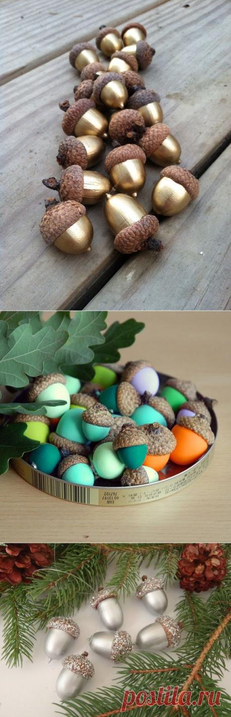 ПОДЕЛКИ ИЗ ЖЕЛУДЕЙ И ШИШЕК / Прочие виды рукоделия / Другие виды рукоделия