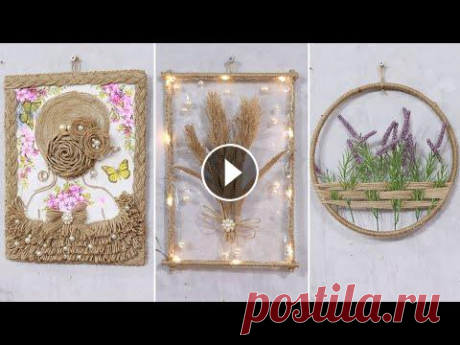 Surprise That 7 Jute Wall Hanging Craft Ideas are made out of Scrap ! ► Subscribe HERE: https://bit.ly/FollowDiyBigBoom...
