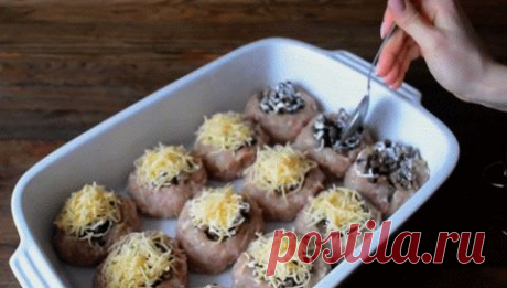 Гнезда из фарша