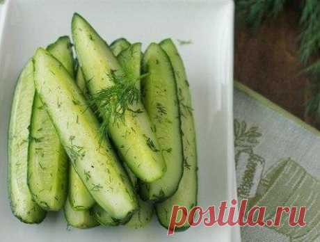 СОЛЕНЫЕ ОГУРЦЫ С ЧЕСНОКОМ И УКРОПОМ / Моё счастье