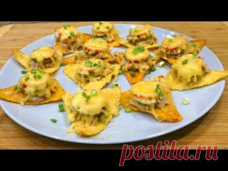 Быстрая вкусная закуска из тунца.