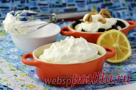 Как взбить сметану с сахаром правильно и быстро на Webspoon.ru