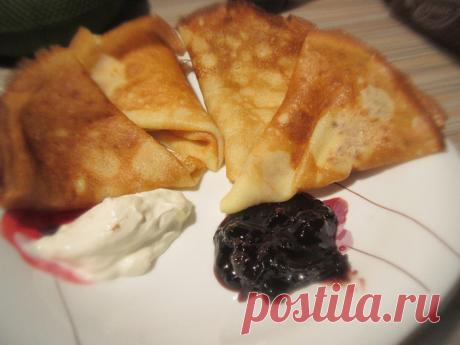 Мой рецепт идеальных блинчиков (очень подробненько)