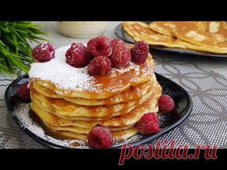 ПАНКЕЙК Тесто на сгущенке ВКУСНОТИЩЕ с Карамелью