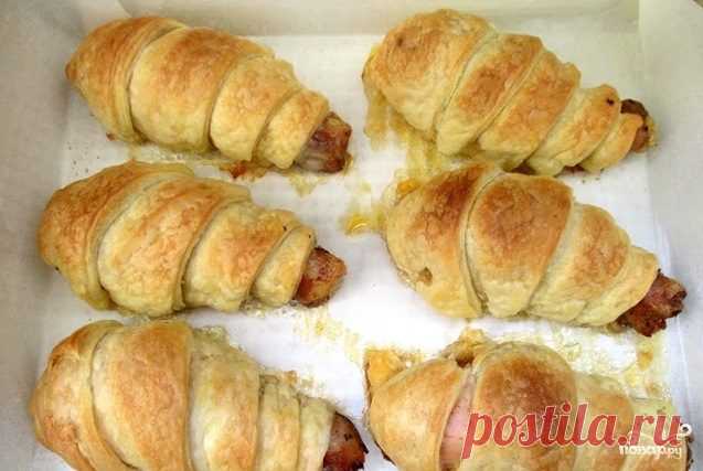 Куриные бедрышки в слоеном тесте - пошаговый рецепт с фото на Повар.ру