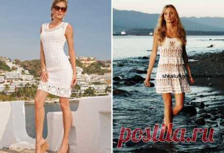 Fashionable summer dresses 2022. Knitted fashion dresses