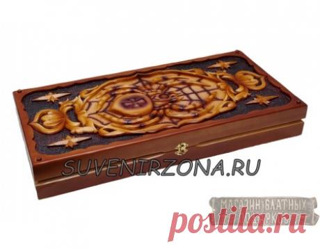 Купить резные нарды ручной работы «Сахара»  
Внутри подробные фото