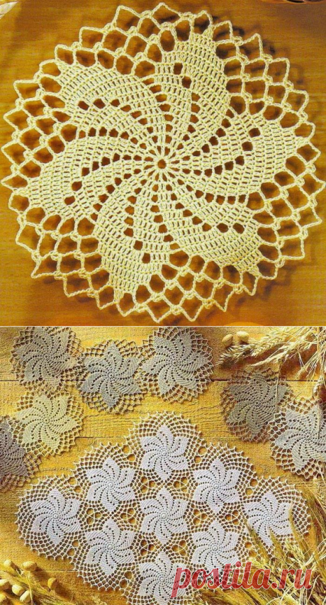 Crochet Art: Crochet Patterns Of Small Doily