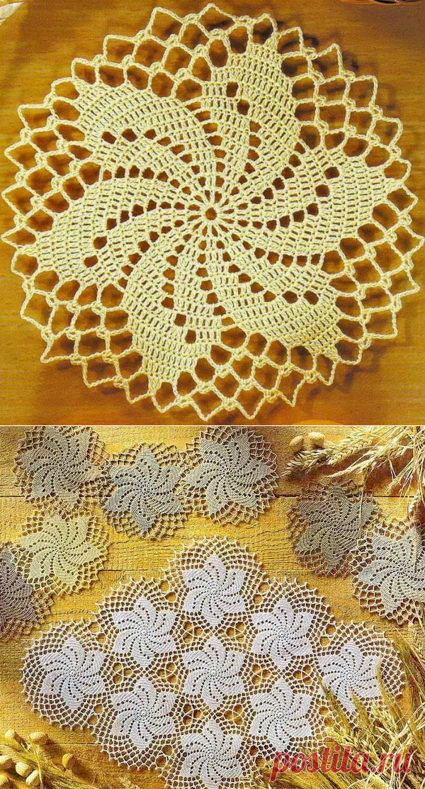 Crochet Art: Crochet Patterns Of Small Doily